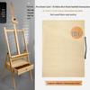 Handun Wooden Art Easel with Drawer and Portable Drawing Board