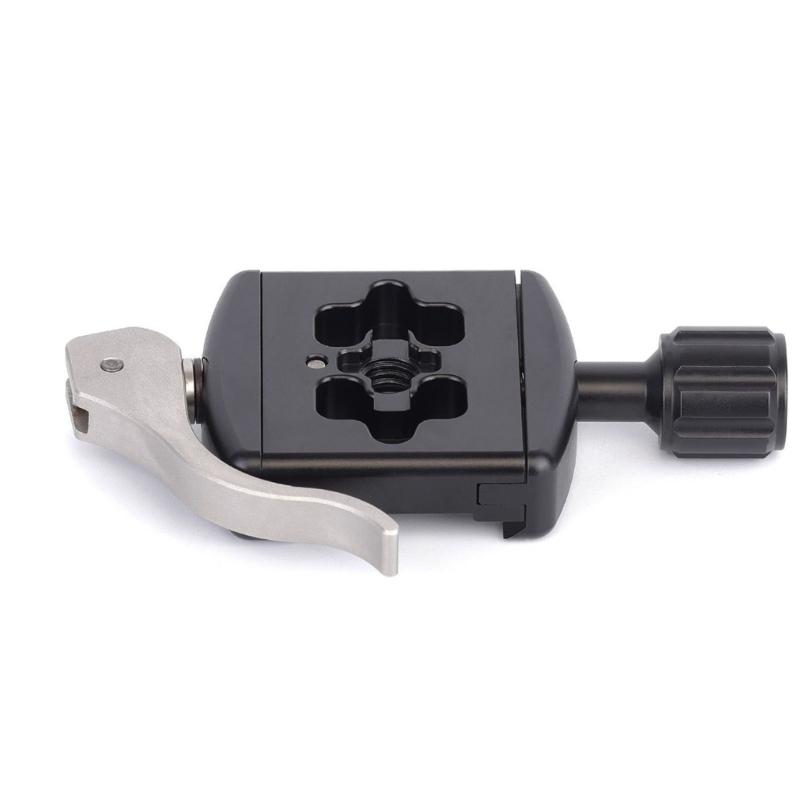 Adjustable 50mm Quick Release Clamp Mount For Camera Tripod And Studio Equipment With Secure Locking Mechanism