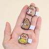 12Pcs Capybara Hair Clips Cartoon Cute Animal Hairpins Kawaii Bangs Mini Side Barrette For Baby Girls Kids Headwear Accessories