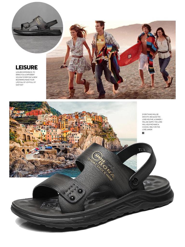 Superweiche Zehensandalen für Herren - Rutschfest, vielseitig tragbar, Sommerschuhe für Strand- und Outdoor-Aktivitäten