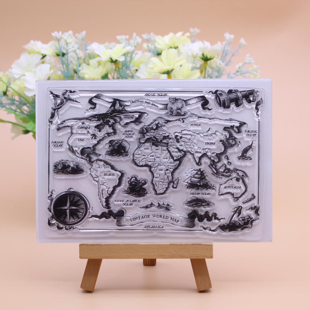 Clear Stamps Silicone Clear Stamp Seals Card Making Stamps 3D Scrapbooking Journaling Photo Journal Album Decors Stamps
