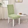 1/2/4/6pcs Jacquard Dining Room Chair Cover Stretch Seat Protector Universal Chair Slipcovers for Wedding Party housse de chaise
