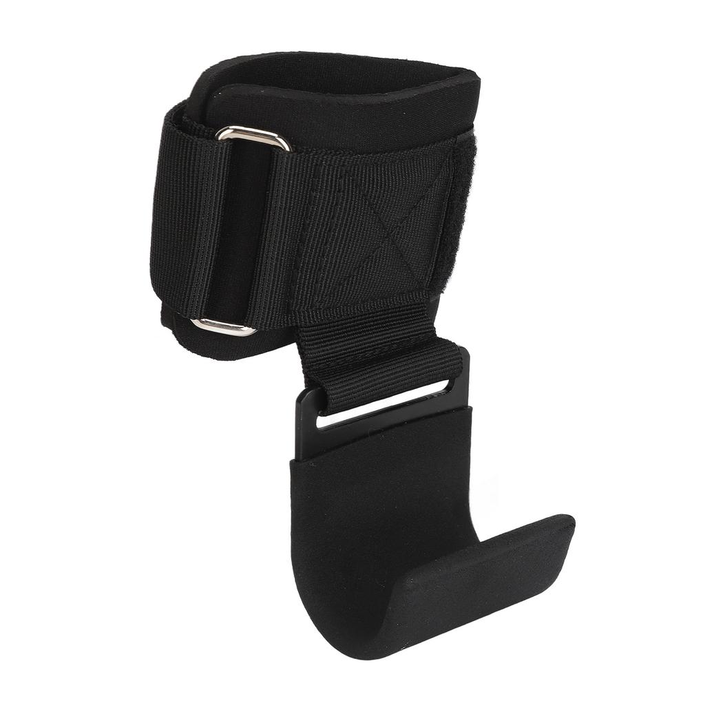 Weight Lifting Hooks Heavy Duty Lifting Wrist Strap Anti Slip Coated Hand Grip Support Power Lifting Strap for Women Men