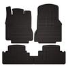 Dywaniki Samochodowe Gumowe Do: Mercedes A W168 Hatchback (1997-2005) - Czarne, Dopasowane