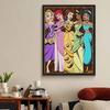 5D Diy Diamond Painting Lovely and Beautiful Princesses Full Drill Rhinestones Mosaic Embroidery Handmade Products Home Decor Gift