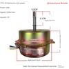Motore ScaldaBagno YYHS-30/40 Motore Ventilatore da Soffitto Integrato Fili di Rame Neutri Motore con Cuscinetti a Sfera