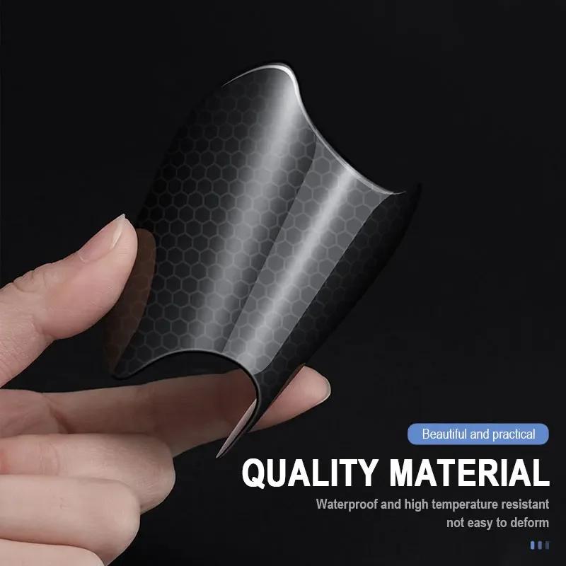 Car Door Handle Protective Film Door Bowl Anti Scratch Sticker Reflective Strip Epoxy Protector Moulding Trim Strip