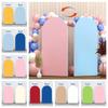 Set di Coperture per Arco di Palloncini Monocolore Solido a Doppia Faccia 6FT-6.6FT-7.2FT - Sfondo Decorativo per Matrimoni/Feste per Accessori Fotografici