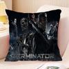 80s Movie TV The T-Terminator Cushion Cover Car Throw Pillow Case For Sofa Car Christmas Gift 40x40cm 45x45cm