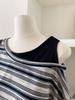 2025 Summer Women's Striped Off-Shoulder Long-Sleeve T-Shirt - Versatile, Simple, Slimming Top for Commute