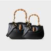 Bamboo Bag Retro Saddle Leather Women's Bag Senior Sense Small Bag Single Shoulder Crossbody Handbag Woman