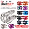 CNC Aluminium Mountainbike Vorbau 31,8 mm Klemmdurchmesser 35 mm Länge Leichtgewicht Hohlkonstruktion Downhill Trail Fahren