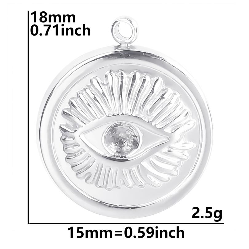 Fashion Silver Color Sickle The Sword Pendant Stainless Steel Pendants For Jewelry Making Supplies Turkish Eye Wing Charm Bulk