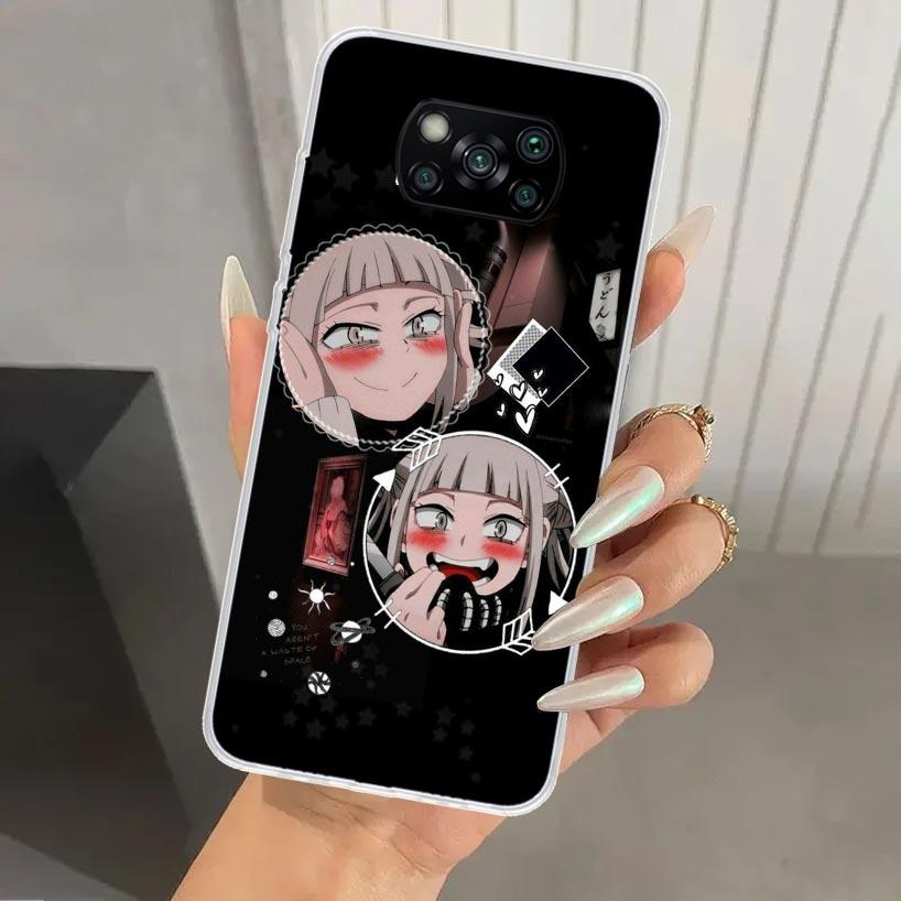 Himiko Toga Waifu Anime MHA Phone Case for Xiaomi Poco X5 X6 X7 Pro F7 Ultra M7 Redmi 15 15C 13 13C 12 12C 10 10A 10C 9 9A 9C 9T