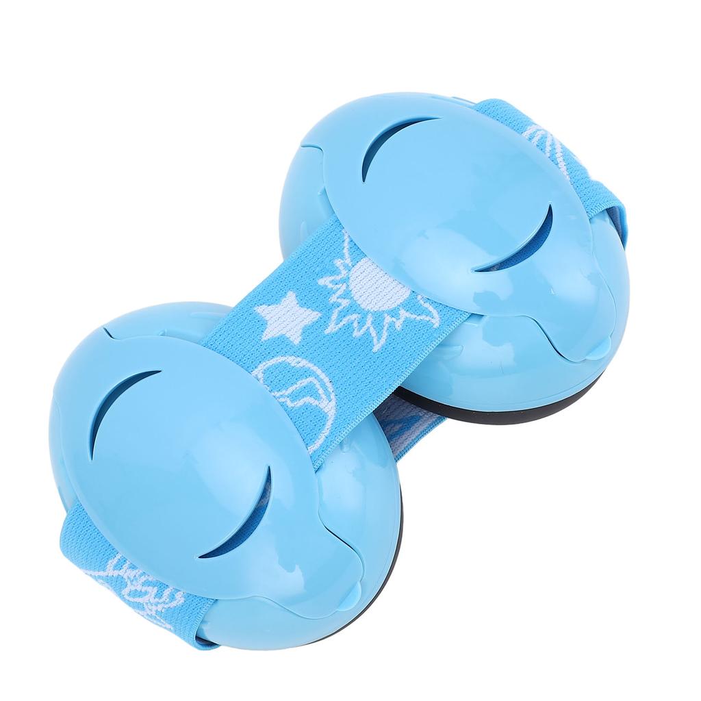 Blue Strap Baby Ear Protect Noise Cancelling Baby Earmuff Elastic Baby Ear Muff for Newborns To 18 Months Old Baby Blue