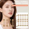 20-200Pcs Dumbbell Nose Tip Patch Contouring Corrective Nose Patch Disposable Nude Thin Nasal Strips Narrow Beauty Nose Stickers