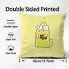 Anime Solar O-Opposites Cushion Cover Comfortable Reversible Pillow Cover Ideal for Car Sofa Bedroom & Beyond