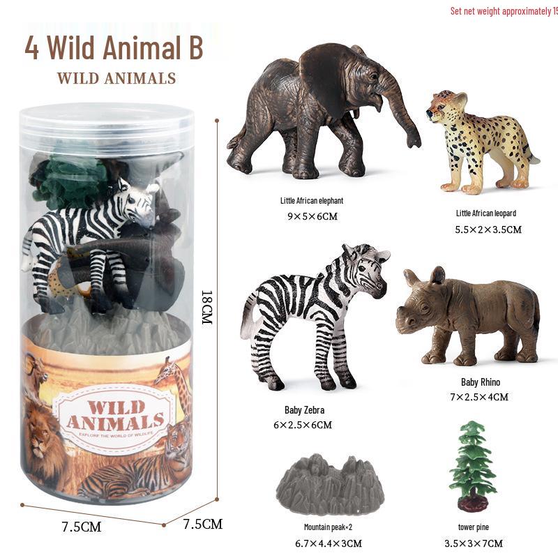 Mini Dinosaur, Insect, and Marine Animal Toys for Kids