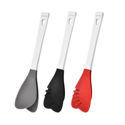 Ergonomic Nonslip Silicone Food Tongs Perfect For Barbecue And Salad Handling Easy To Clean Kitchen Gadget