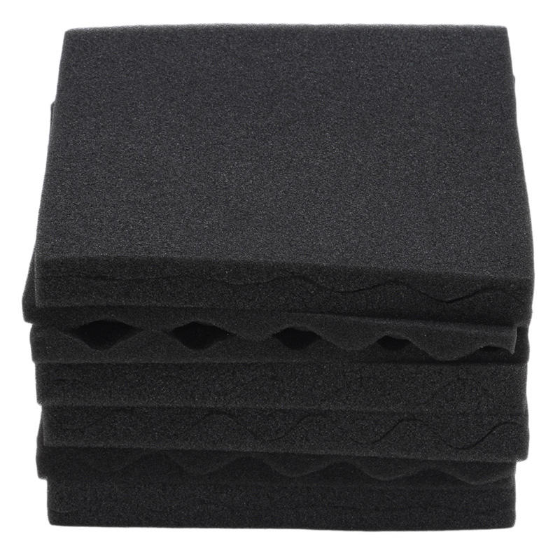 Noise Insulation Acoustic Foams Soundproofing Foam Panels Universal Black Sound-Absorbing