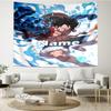 Custom Name One Piece Print Tapestry, Backdrop, Easy Setup, Ideal for Bedroom, Office & Living Room, with Aesthetic Wall Hanging Decor.