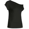 Women's Casual Off Shoulder Tops Short Sleeve T Shirts Loose Summer Blouse Shirt
