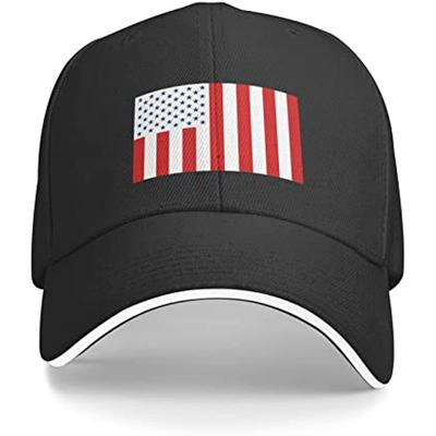 Adjustable Us Civil Peace Flag Hat Baseball Cap Golf Cap for Unisex Women Adult Unisex Four Seasons Polyester Cotton Casual
