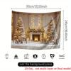1Pcs Christmas Tree Wrapped Presents Garage Decoration Background Xmas Backdrop Decorations For Photo Studio Photo Booth Party