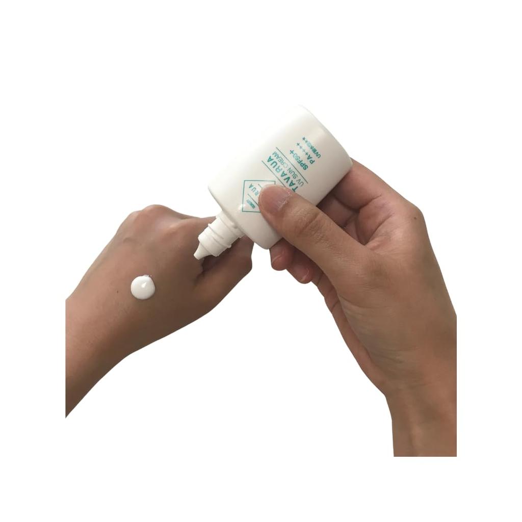 TAVARUA Waterproof UV Sun UV Coral Suitable for Strongest Non-Chemical Sunscreen, Cream, 30ml, SPF50+ / PA++++, Resistant, Protection, Surfing, Beach,