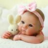 Silicone Doll 18in Realistic Character With Gift For Kids Holiday Play