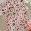 Cute Cartoon Pony New Year Firework Nail Stickers DIY Nail Art Decoration Year Of The Horse Manicure Accessories Decals