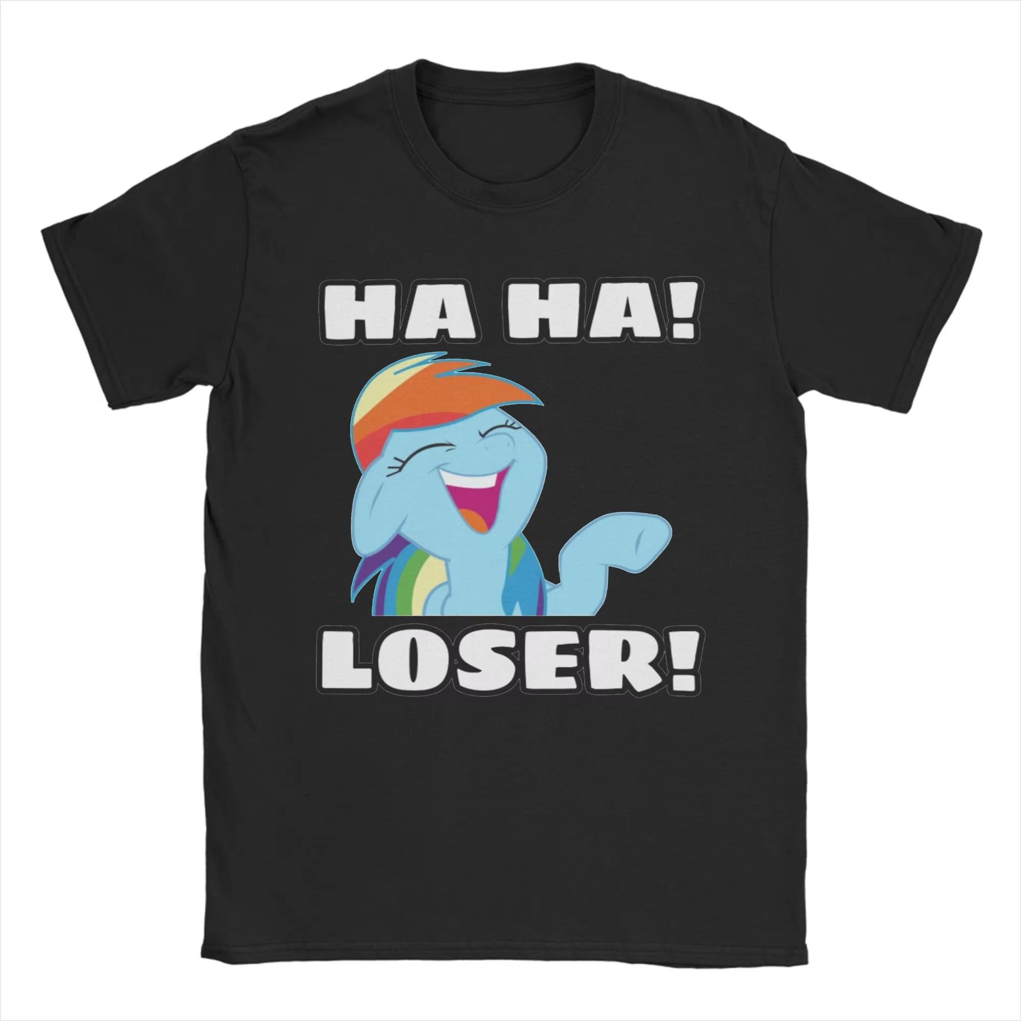 

2026 summer new My cartoon pattern ponythemed cotton Tshirt suitable for both Unisex and Women breathable and relaxed fit S