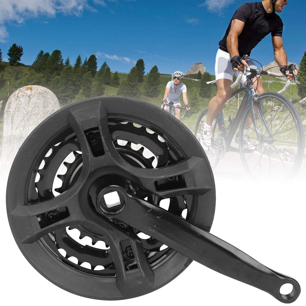 Bicycle Crankset, Bike Crankset, 170mm Crank Arms, High Compatibility, Bicycle Repair Parts & Accessories, Metal Product, Ultra-lightweight, High Axle