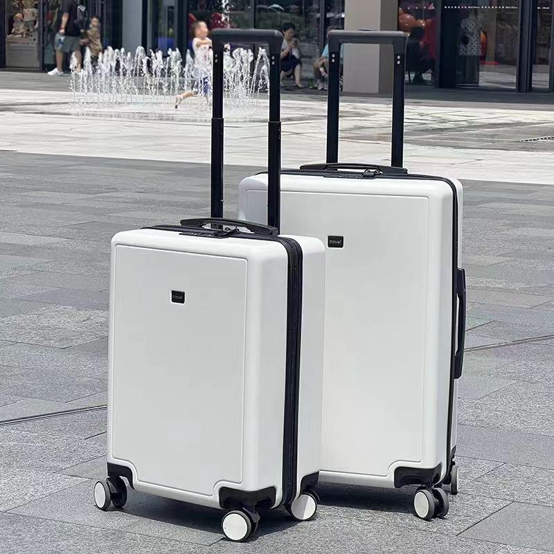 Durable Silent Universal Wheeled Carry-On Suitcase for Men, Women, and Students