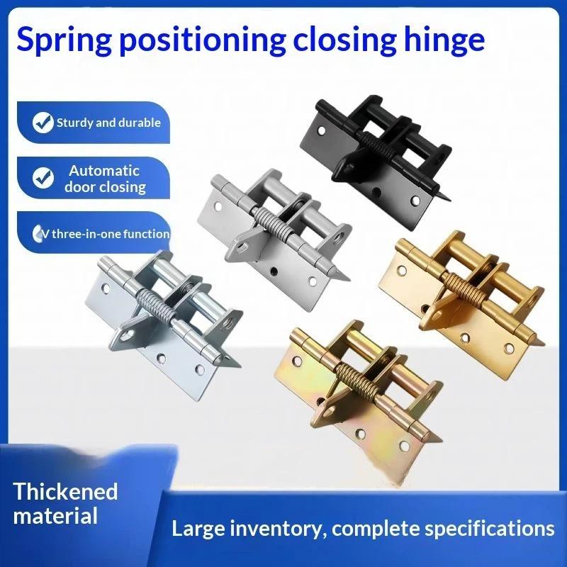 New 3 In 1 Heavy Duty Automatic Door Closer,Spring Hinges,90 Degree Positioning Door Stopper For Commercial/Residential Doors