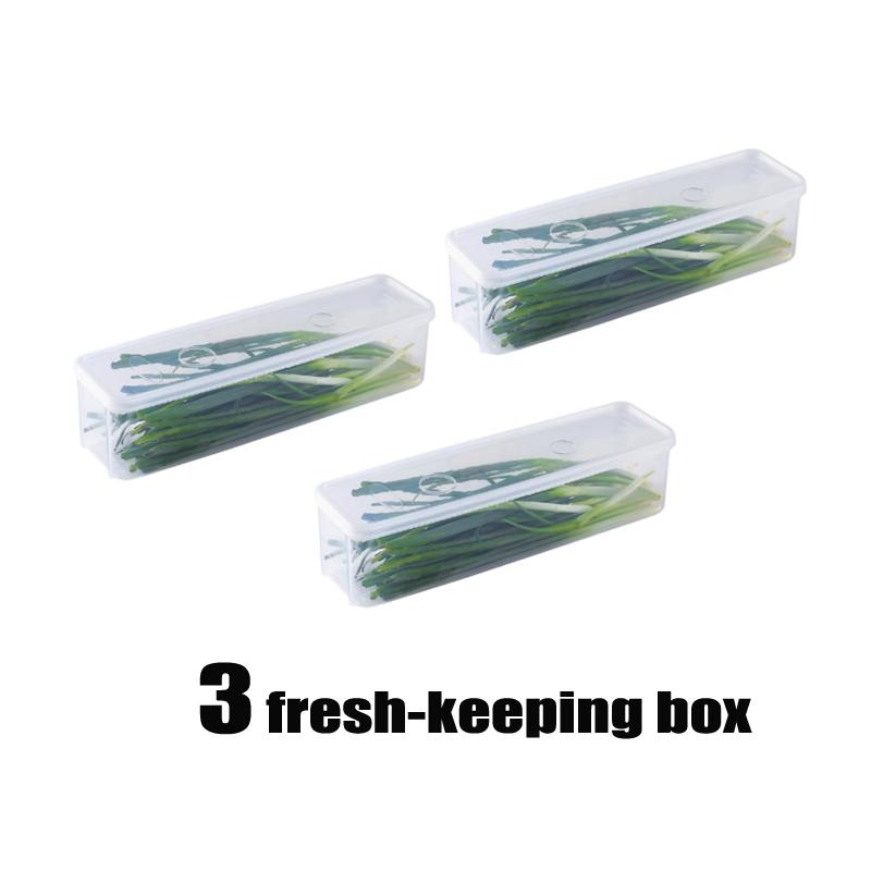 

1/3 шт. Коробка для сортировки сыра, герметичный контейнер для холодильника, откидная коробка для хранения сливочного масла, коробка для хранения приправ: лука-порея, имбиря, чеснока 3pcs