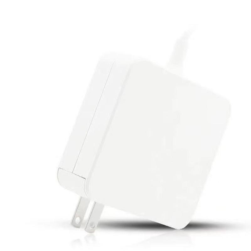 Large Power 65W Charger Adapter Line Wide Compatibility Portable Travel Charging Adapter Cable Cord White