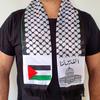 Printing Palestine Flag Polyester Scarf Outdoor Use Fan Football Souvenir Gift