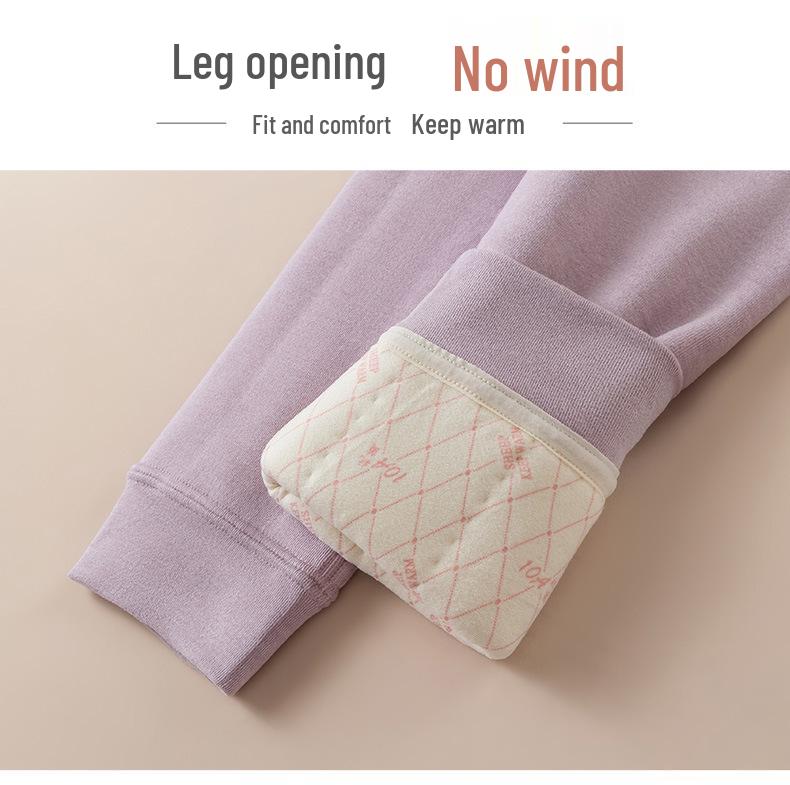 Women's Warm Plush Cotton Pants for School Uniforms, 2025 Winter Style, Wearable Inside or Outside.