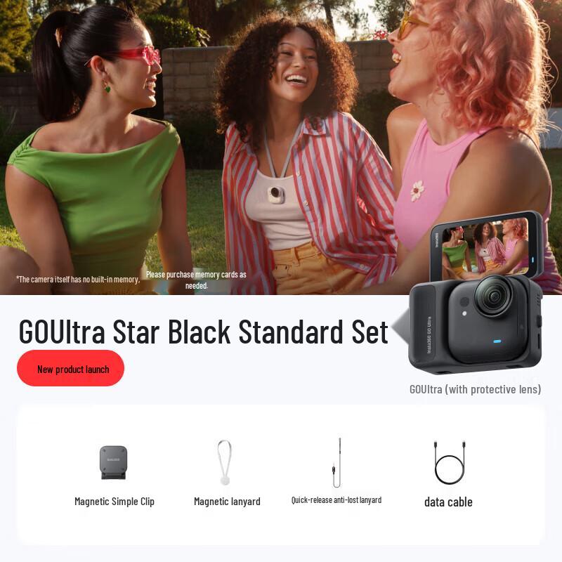 

Insta360 GO Ultra 4K Action Camera (CN version)