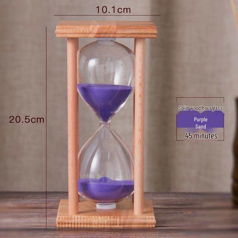 Retro Hourglass Timer - 45/60 Minute Creative Home Desk Ornament