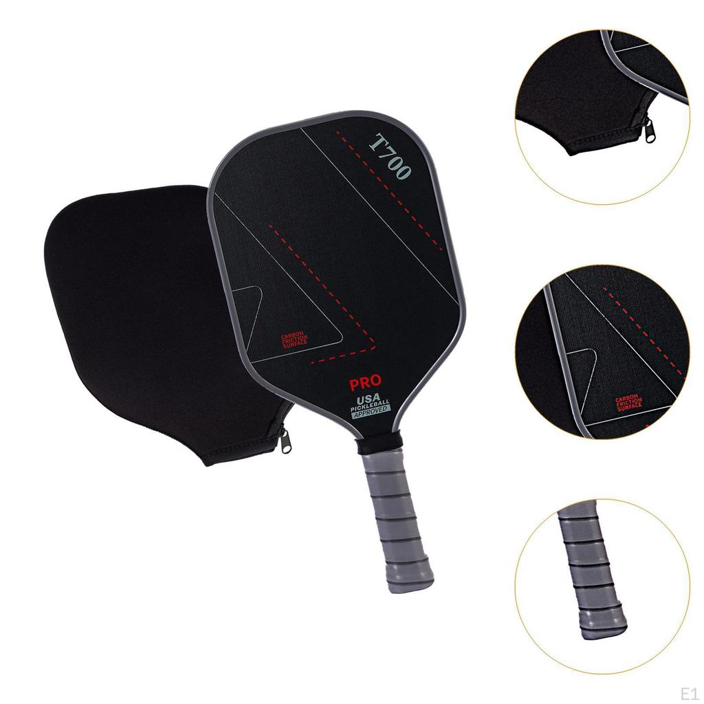 Carbon Fiber Pickleball Racket for Indoor and Outdoor Tournament Accessories Style A