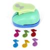 Different Shapes Paper Hole Punch Plastic Mini Cutter Creative Multicolored Punch Set  DIY Crafting