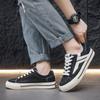 Fashion Fashion Trend Versatile Low Top Casual Canvas Shoes for Men 2025 Autumn New Niche Designed Comfortable Non Slip Lace Up Sneakers