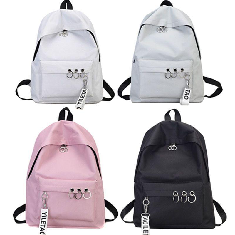 Women Men Girl Canvas Travel Backpack Satchel Rucksack Laptop School Bag