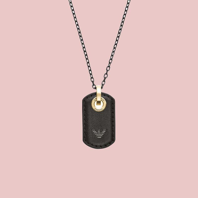 Emporio Armani Fashion Trend Stainless Steel Necklace Men's Style EGS2706710