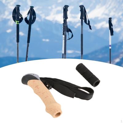 Handle Grip Adapter, Straight Walking Cane Stick for Outdoor, Travel