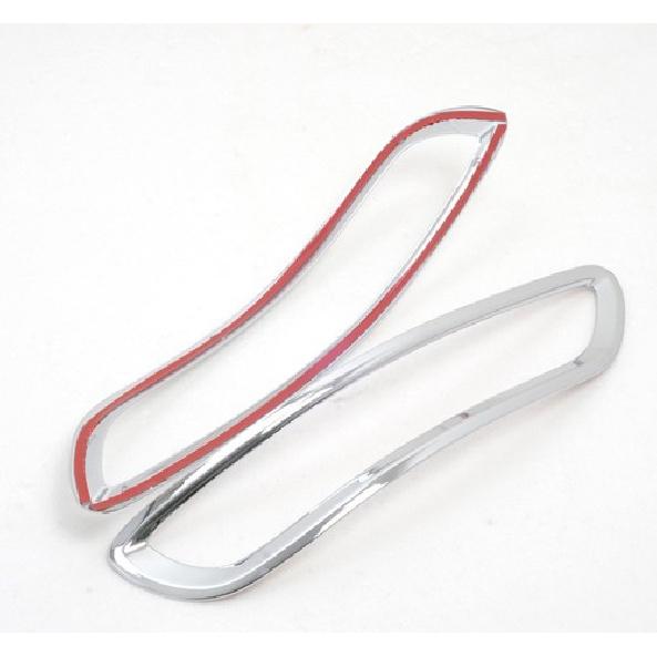 For Kia Sportage 2017-2019 Chrome Rear Tail Fog Light Lamp Frame Cover Trim