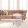 Sofa Side Table with Storage Minimalist Drink for Small Space Nightstand Farmhouse Bedroom