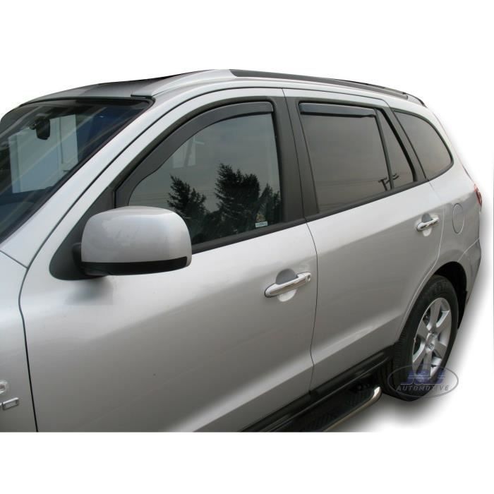 J&J AUTOMOTIVE | Heko Deflecteurs d'air Déflecteurs de Vent Pour Hyundai Santa Fe 2006-2012